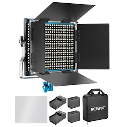 NEEWER Belysning 660 LED Dimmer Barndoor kit 3-set