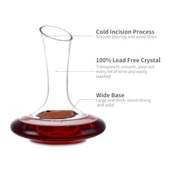 Vinkaraff i kristallglas 1800ml
