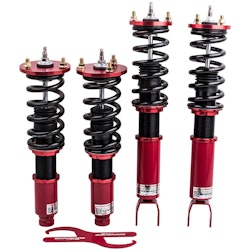 Honda Accord 2008-2012 / Acura TSX 09-14 Coilovers Suspension Kit Red