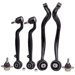 Range Rover L322 Front Upper Lower Suspension Control Arms Ball Joints Set