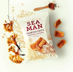 SEAMAN CHIPS Lobster & Paprika