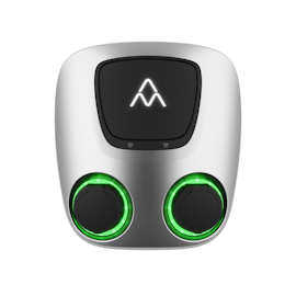 Charge Amps Aura med två uttag - FYND!