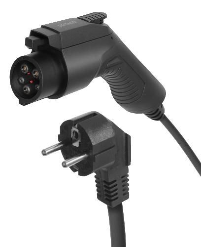 Laddkabel Schuko till Typ 1 - 10A