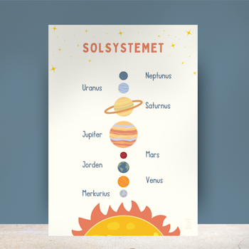 Barnposter solsystemet