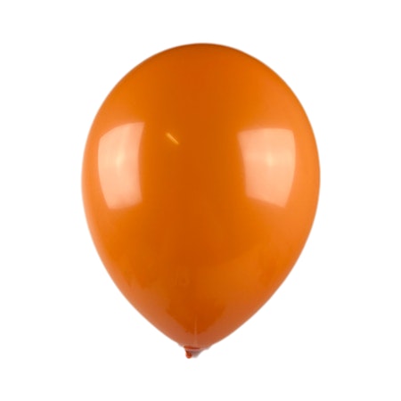 Latexballong Orange 10-pack