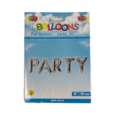 Folieballong Party girlang - 1,6 m