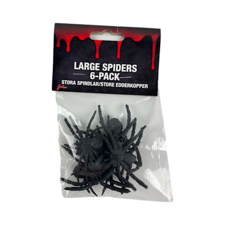 Spindlar Halloween  6-pack