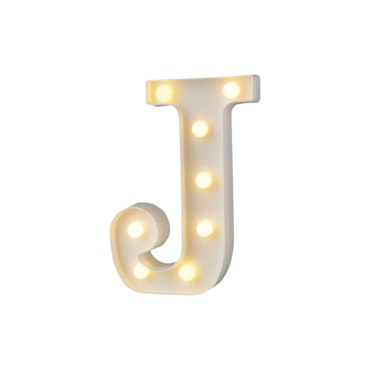 LED-bokstav "J"