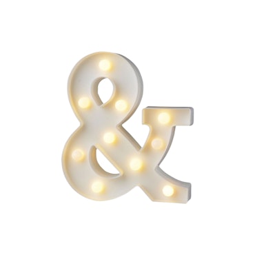 LED-bokstav "&"