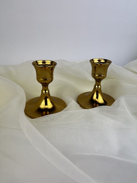Ljusstake guld 8-pack