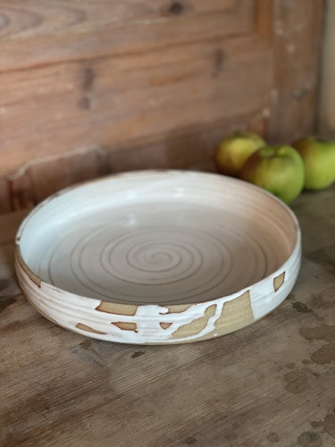 Stor pajform, gratängform, fruktskål, salladsskål