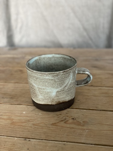 Turkosbrun mugg