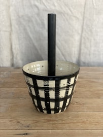 Ljusstake rutig