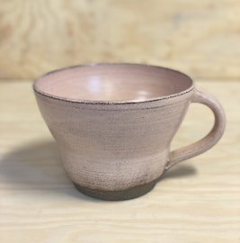 Rosa stor tekopp
