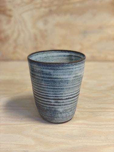 Kaffemugg utan öra, rustik