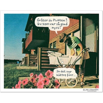 JAN STENMARK || AFFISCH PLUTTEN