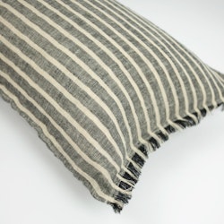 OLSSON & JENSEN || Kuddfodral Linne/svart