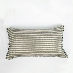 OLSSON & JENSEN || Kuddfodral Linne/svart