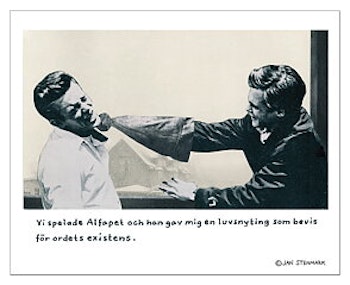 JAN STENMARK || AFFISCH LUVSNYTING
