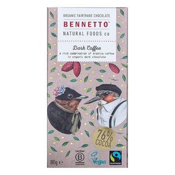 BENNETTO || Vegansk Choklad Dark Coffee