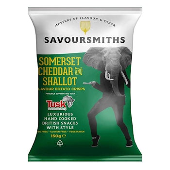 SAVOURSMITHS || CHIPS Cheddar & Shallot