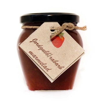 STOCKUTS || MARMELAD Jordgubb / Rabarbermarmelad