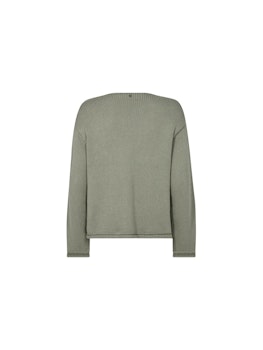 MOS MOSH || MMBine LS V-neck Knit Shadow