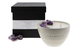 LOVE & STONES || PROTECTION Amethyst Ljus