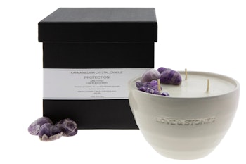 LOVE & STONES || PROTECTION Amethyst Ljus