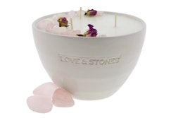 LOVE & STONES || LOVE ROSE Quartz Ljus