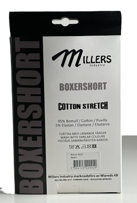 Millers 5228 Herrboxer 3-pack MIX