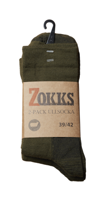 Zokks 2039 Liner Ull 2-pack