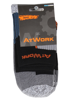 At Work 410 At Work Tennis Coolmax 2-pack