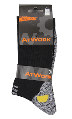 At Work 415 Kraftig Arbetssocka 3-Pack