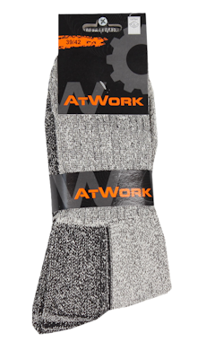 At Work 414 Kraftig Arbetssocka 2-Pack
