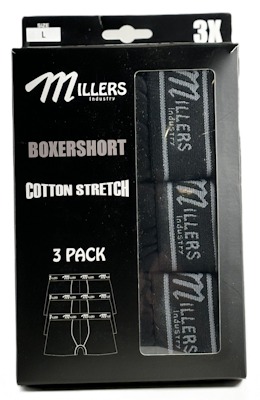 Millers 5227 Herrboxer 3-pack