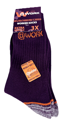 @Work 406 Arbetsssocka 3-pack  NYHET!