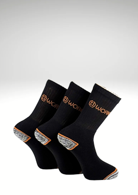 @Work 406 Arbetsssocka 3-pack  NYHET!
