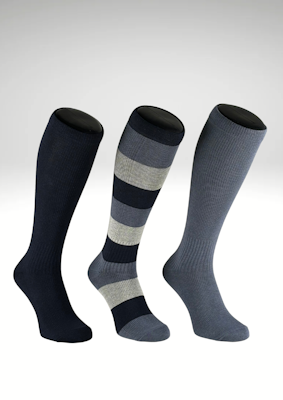 Zent 134-Mix 5 Stödstrumpa 3-pack