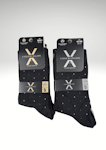 X-Sole 1011 Classic Mönster Blackline 5-pack NYHET!