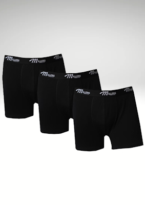 Millers 706 Herrboxer Svart 3-pack NYTT PRIS