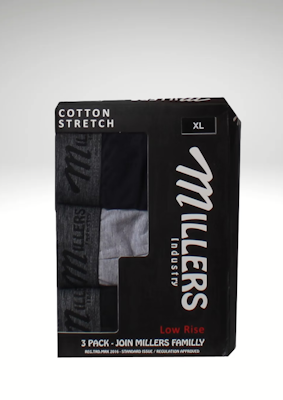 Millers 5205 Herrboxer Mix 3-pack