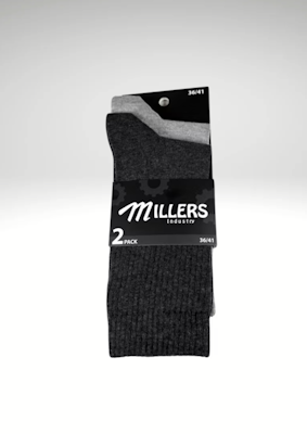 5606 Millers 2-pack Classic Ribb