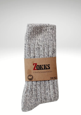 Zokks 2036 Raggsocka Ull 1-pack