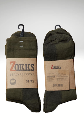 Zokks 2039 Liner Ull 2-pack