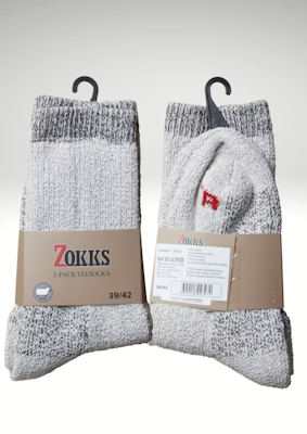 Zokks 2043 Kraftig bomullstrumpa 1-pack