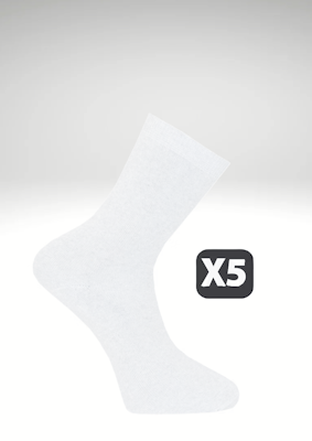 Capital 104 Slät finstrumpa 5-Pack