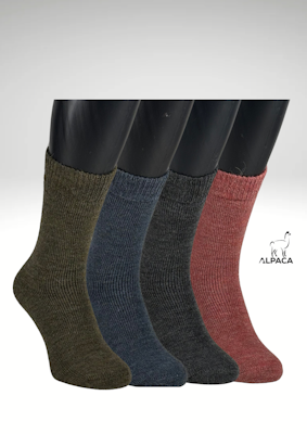 2057 Zokks Polarsocka Alpacka Ull 1-pack, Flera färger! Comming soon OBS Förbeställning
