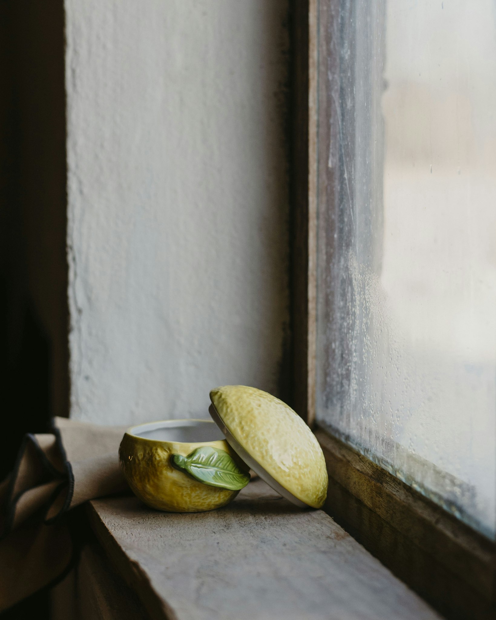Citronskål med lock