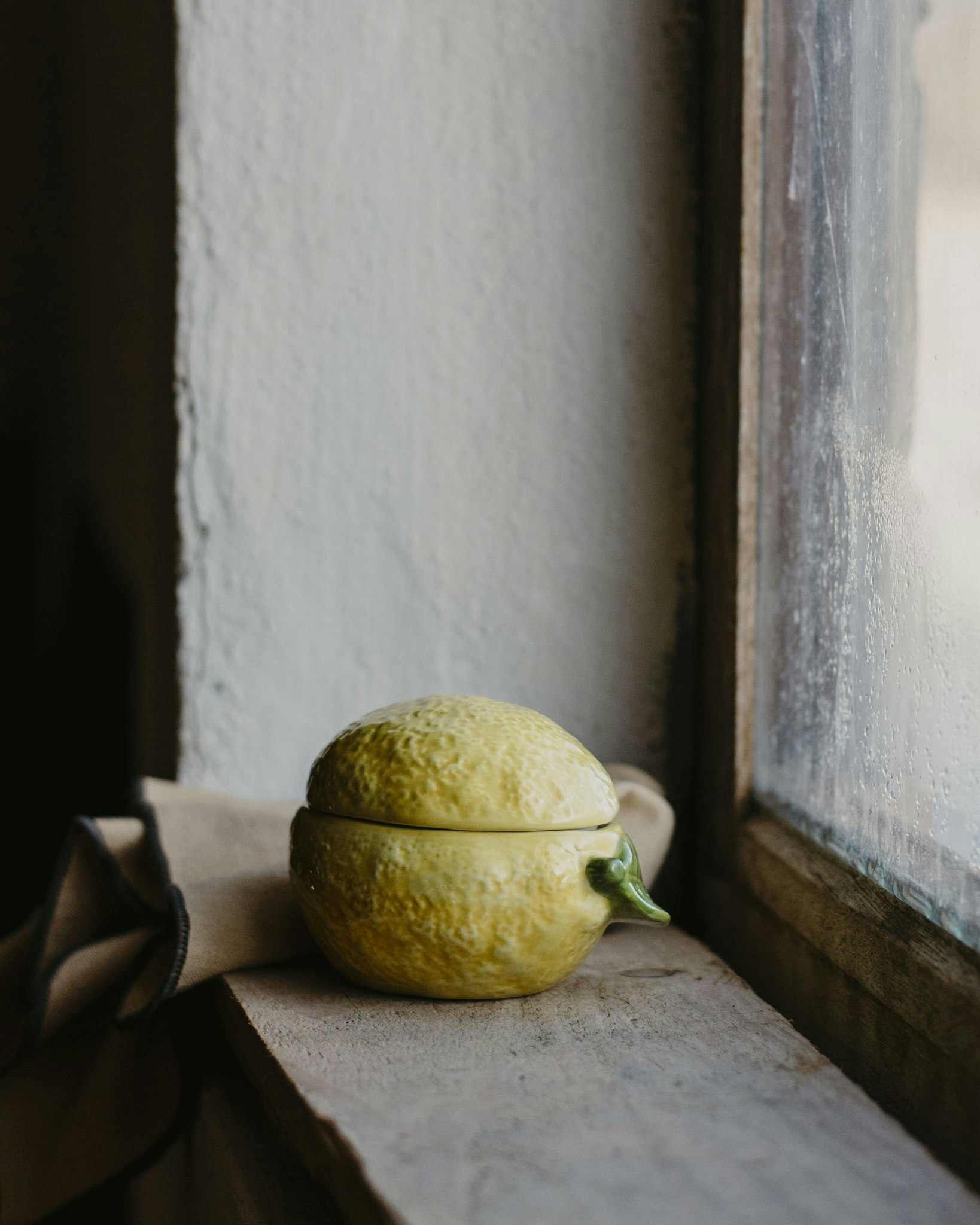 Citronskål med lock
